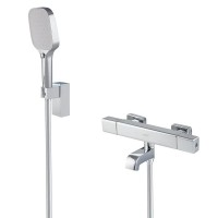 Смеситель с термостатом для ванны с душем Koer KB-47011-01 KR4720 хром